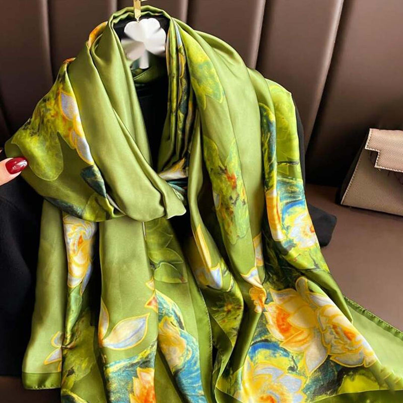 Sylvan Sanctuary Satin Stole