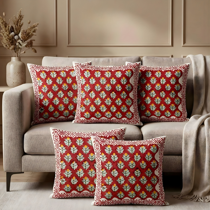 Cushion Covers - Gulnaar (set of 5)