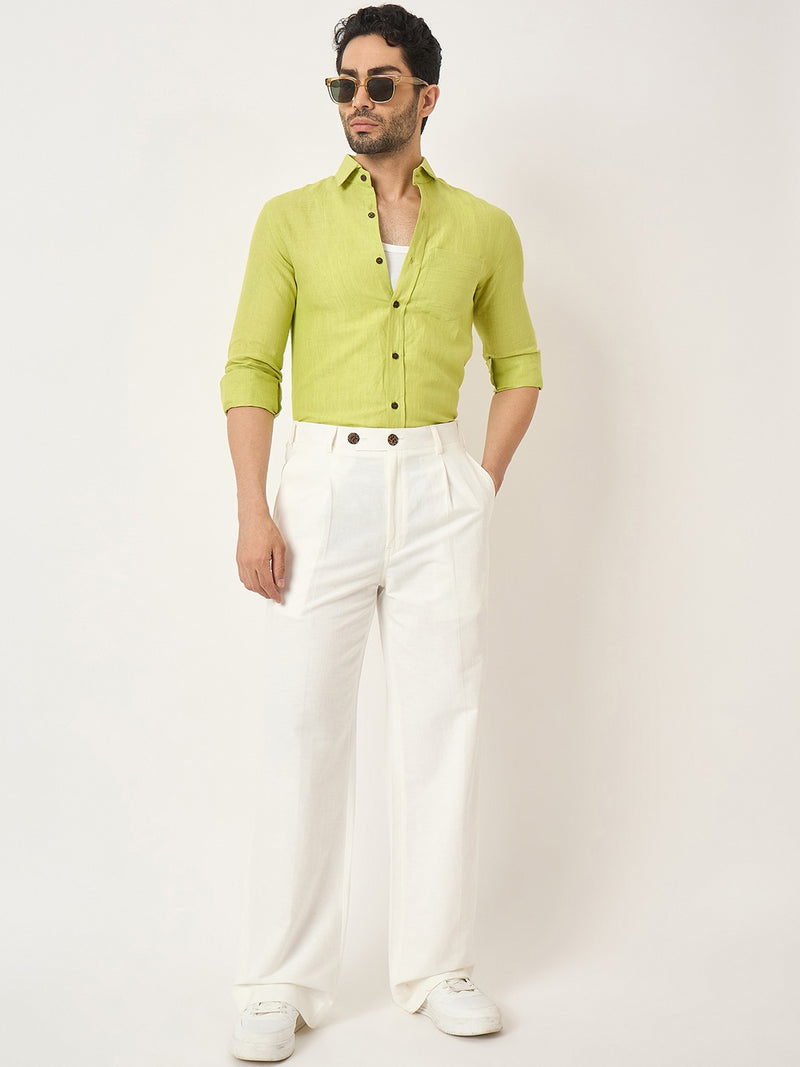 OG White : Classy and Comfortable Linen Pants