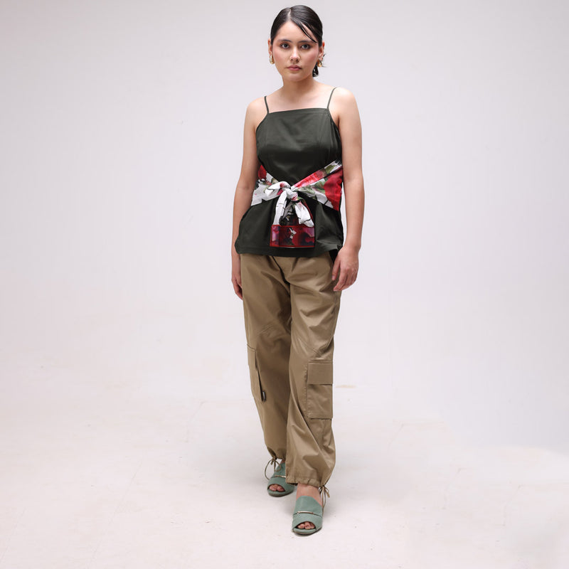 Carmela Co-ord set of Cargo and Top