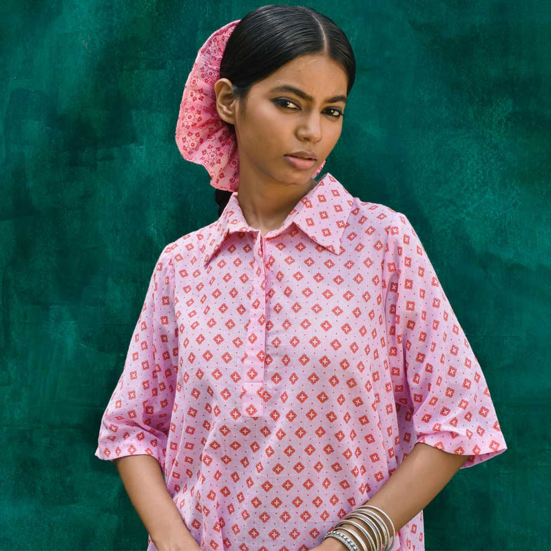 Jameel Tunic - Pink