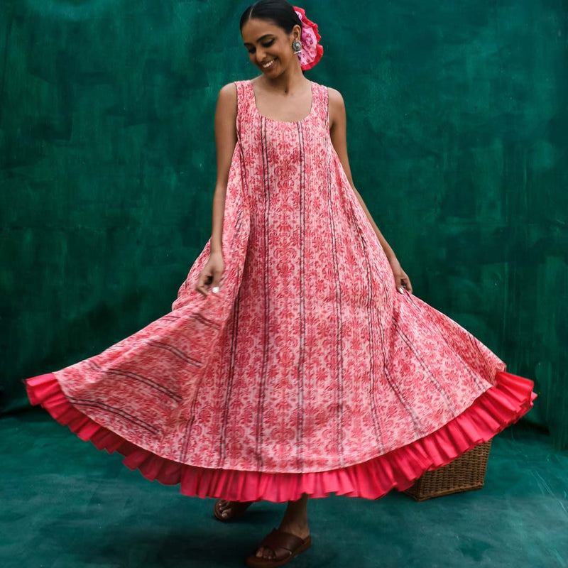 Dhara Dress - Pink