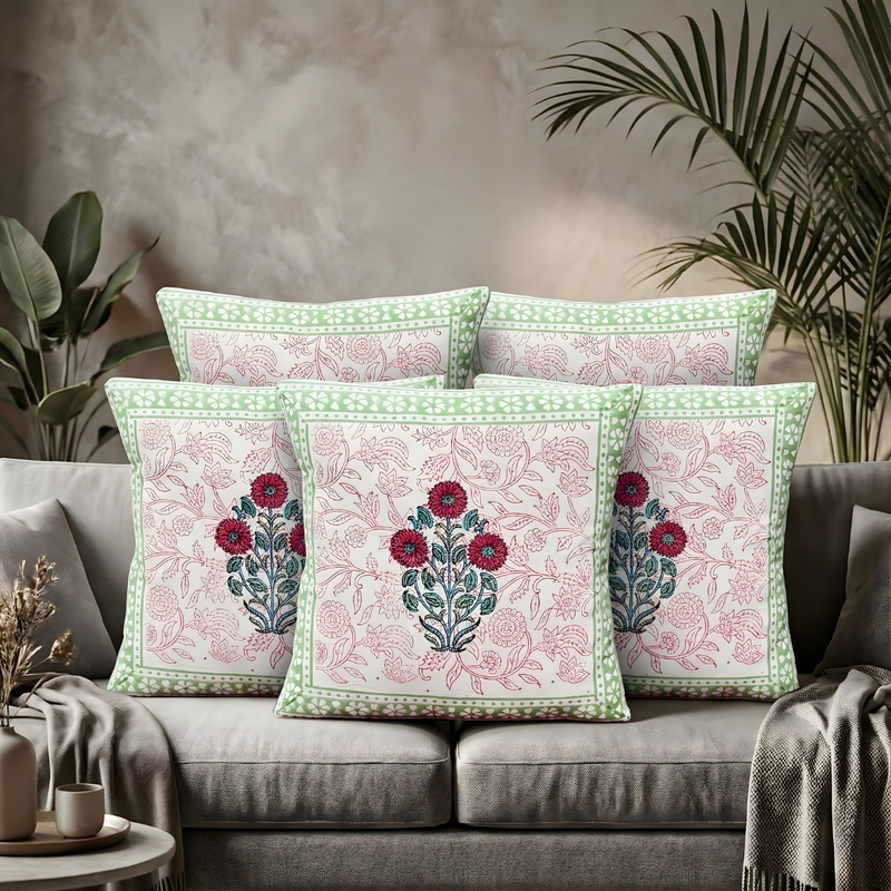 Cushion Covers -  Vatika (set of 5)