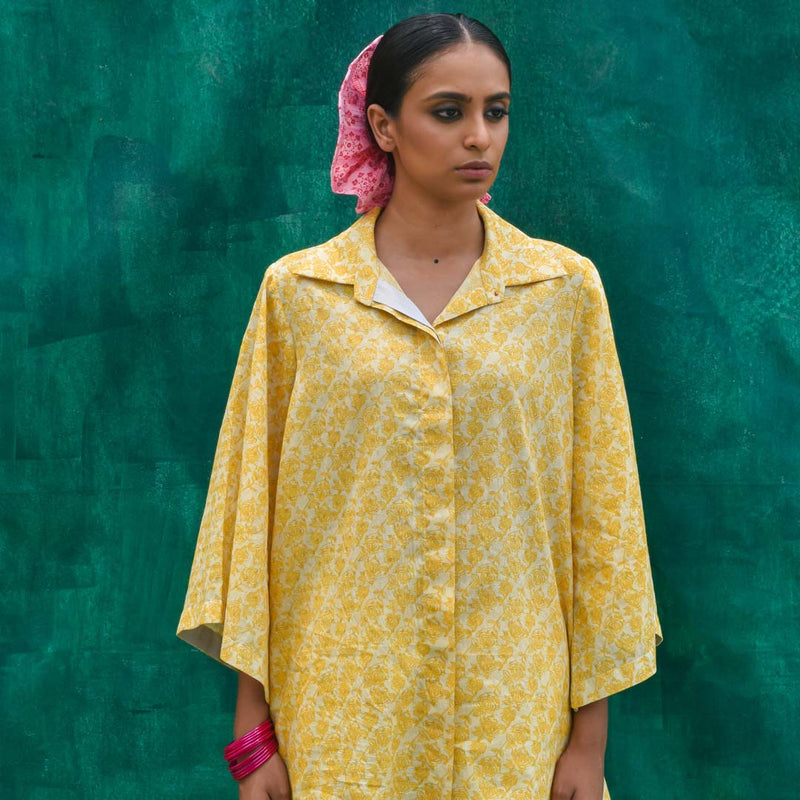 Manjal Top - Yellow