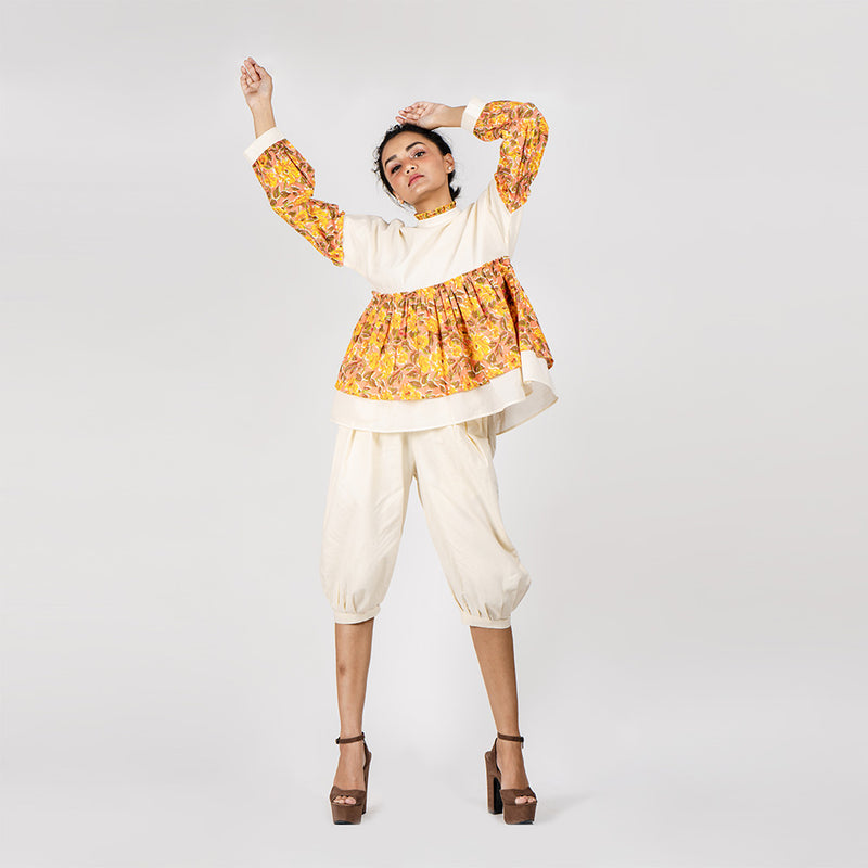 Poppy Bloom Cotton Top